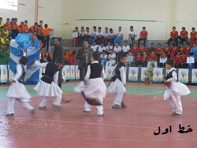 برگزاری المپیاد ورزشی درون مدرسه ای در زاهدان