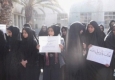 تجمع دانش آموزان خاشی در اعتراض به اهانت به پیامبر اسلام (ص)
