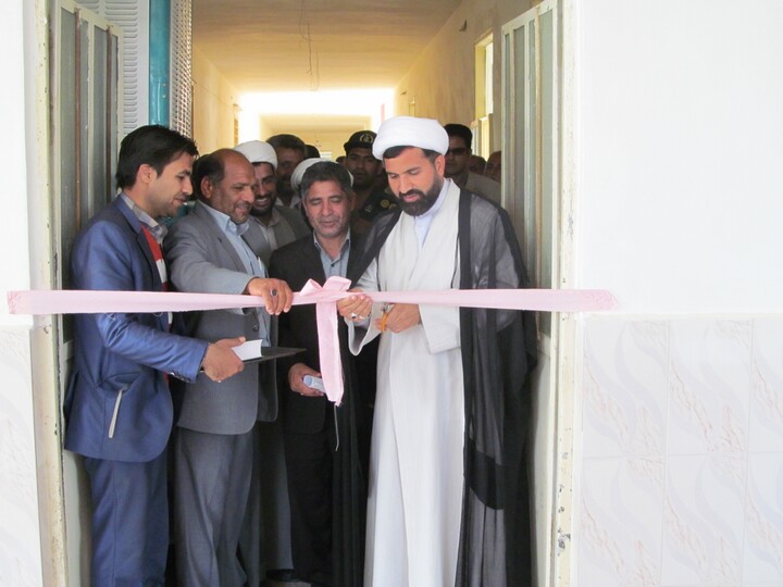 افتتاح آزمایشگاه دبیرستان روستای چرک شهرستان نیمروز