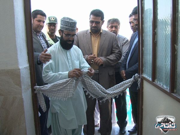 افتتاح مدرسه یک کلاسه اردوهای جهادی در منطقه سنگان خاش