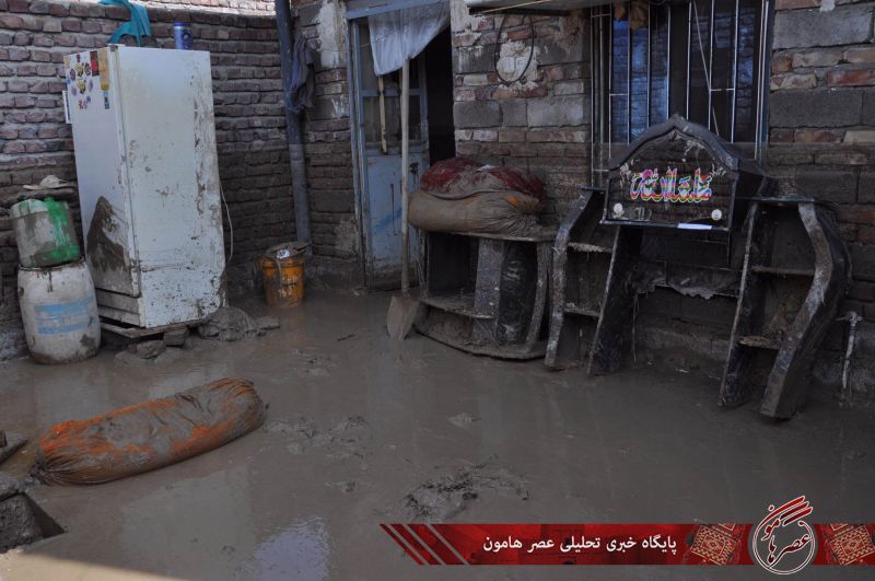 خسارات ناشی از وقوع بارندگی در سیستان و بلوچستان