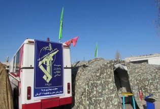 گزارش تصویری/ آماده سازی بیمارستان صحرایی حضرت فاطمه (س) سپاه در دلگان