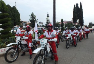 رژه موتوریی در سیب و سوران برگزار شد