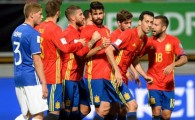 پیروزی پرگل اسپانیا مقابل لیختن اشتاین/ توقف کرواسی برابر ترکیه