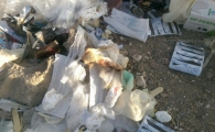 رهاسازی زباله های بیمارستانی و عفونی بیخ گوش کلان شهر زاهدان/ فاجعه در کمین شهروندان است + تصاویر