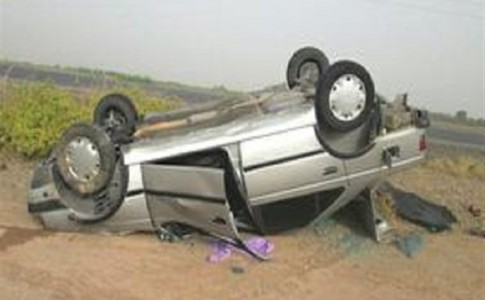 ۶ مصدوم بر اثر واژگونی خودرو حامل اتباع بیگانه غیر مجاز در جنوب سیستان و بلوچستان
