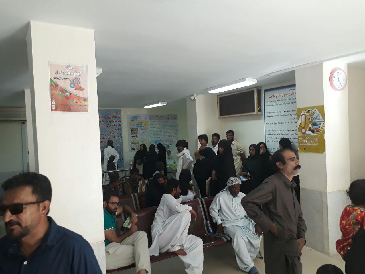 ویزیت رایگان 600 بیمار در حاشیه شهر چابهار