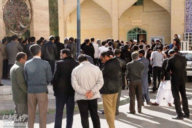 تجمع دانشگاهیان دانشگاه سیستان و بلوچستان در حمایت از قدس