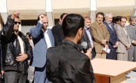 گزارش تصویری/تجمع دانشگاهیان دانشگاه سیستان و بلوچستان در حمایت از قدس  