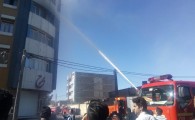 آتش به جان برج زاهدان افتاد/ علت حادثه در دست بررسی است