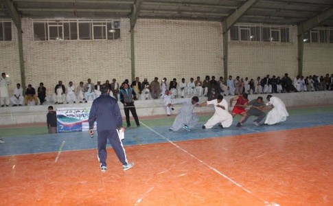 برگزاری مسابقات ورزشی در ۶ رشته در بخش بم پشت سراوان+ تصویر