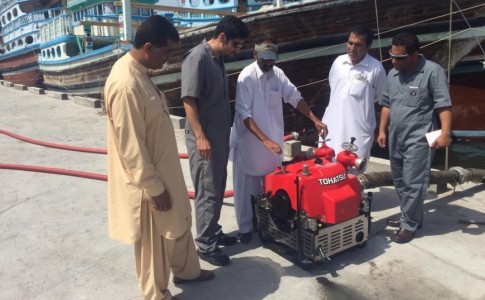 وارسی تجهیزات ایمنی بنادر صیادی سیستان و بلوچستان برای آمادگی در فصل مونسون