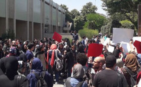 چه کسی اجازه تجمع قانون‌شکنان در دانشگاه تهران را داد؟ +تصاویر