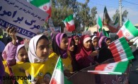 گزارش تصویری از راهپیمایی 22 بهمن 98 در سروان  