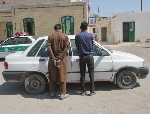 2 سارق خودرو با 8 فقره سرقت در زابل دستگیر شدند