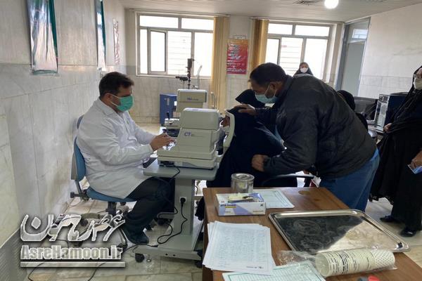 خدمات چشم پزشکی رایگان به همت بسیج جامعه پزشکی در سیستان ‏وبلوچستان