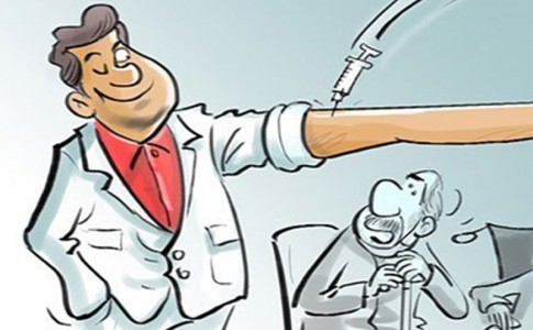 کاریکاتور/ هشدار به مدیران متخلف؛ بی نوبت واکسن کرونا بزنید برکنار می شوید!