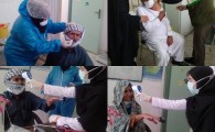 طرح شهید سلیمانی مرهمی بر زخم های کرونایی/ واکسیناسیون 80 ساله ها به همت بسیج جامعه پزشکی در "هامون"