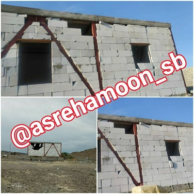 وزش باد شدید و فرو ریختن دیوار خانه ها در "مهرستان"/ یک مسئول: عمدی در تخریب کار است