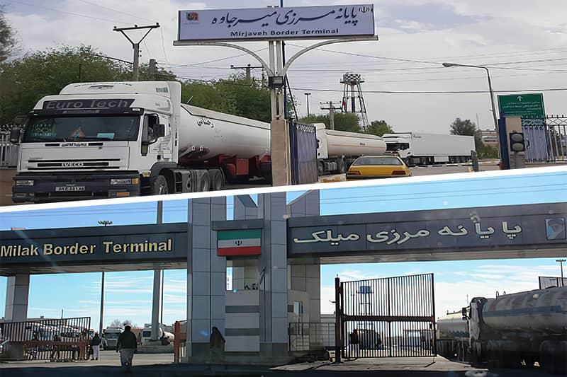 صادرات بیش از 500 هزارتن کالا از پایانه های مرزی شمال سیستان و بلوچستان