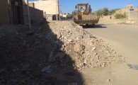 60تن نخاله ساختمانی در مهرستان جمع آوری شد