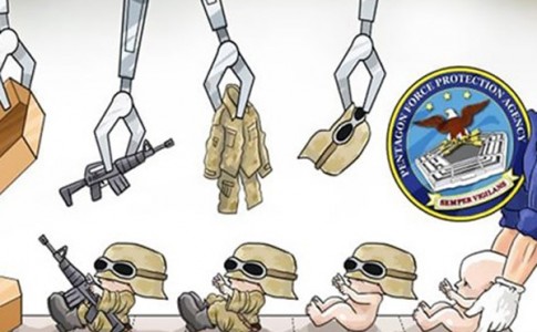 کاریکاتور/ شکست آمریکا در جنگ افغانستان؛ تسریع پروسه افول آمریکا