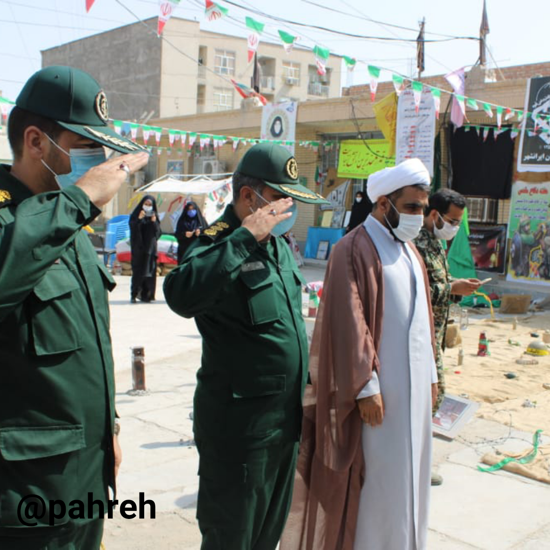برپایی نمایشگاه هفته دفاع مقدس در ایرانشهر