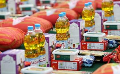 حک لبخند بر لبان ایتام و نیازمندان با توزیع 7 هزار بسته معیشتی در ماه رمضان