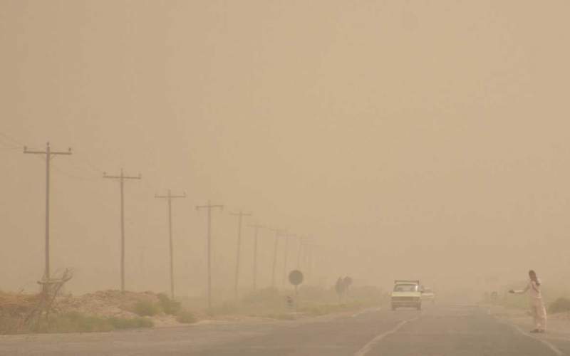 طوفان گردوخاک با سرعت 126 کیلومتر برساعت در زابل