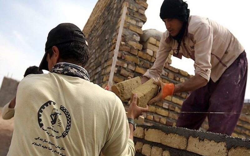 جهادگران شیرازی برای محرومان نیکشهری خانه می‌سازند