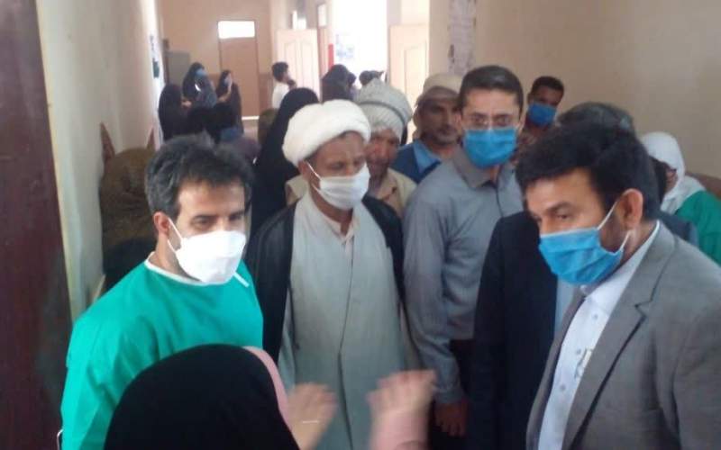 خدمات گسترده کادر پزشکی جهادی در شهرستان دلگان