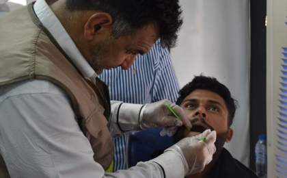 ارائه خدمات رایگان پزشکی و دندان پزشکی به زائران پاکستانی  