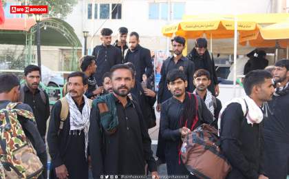 موج بازگشت زائران پاکستانی اربعین حسینی از کربلا  