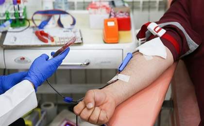 اهدای خون احیای زندگی بیماران است