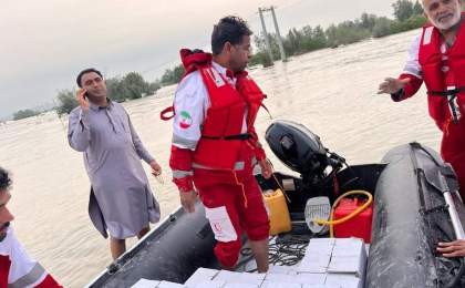 ۱۰ هزار آسیب‌دیده سیلاب سیستان و بلوچستان امدادرسانی شدند