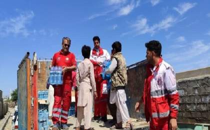 تداوم امدادرسانی ۱۳ شهرستان سیل‌زده سیستان و بلوچستان